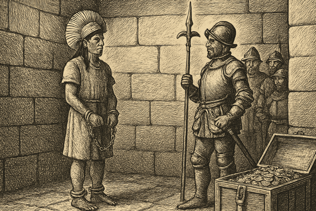 Illustration de L'or de Cajamalca de Jakob Wassermann