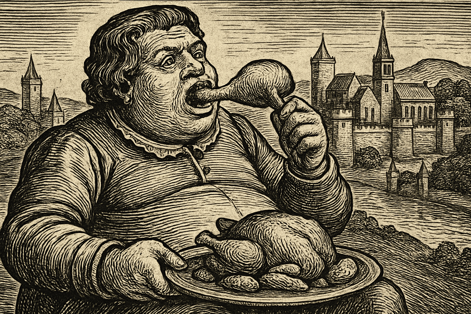 Illustration de Gargantua de François Rabelais