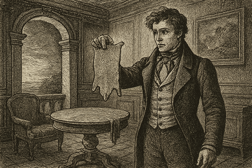 Illustration de La Peau de chagrin de Honoré de Balzac