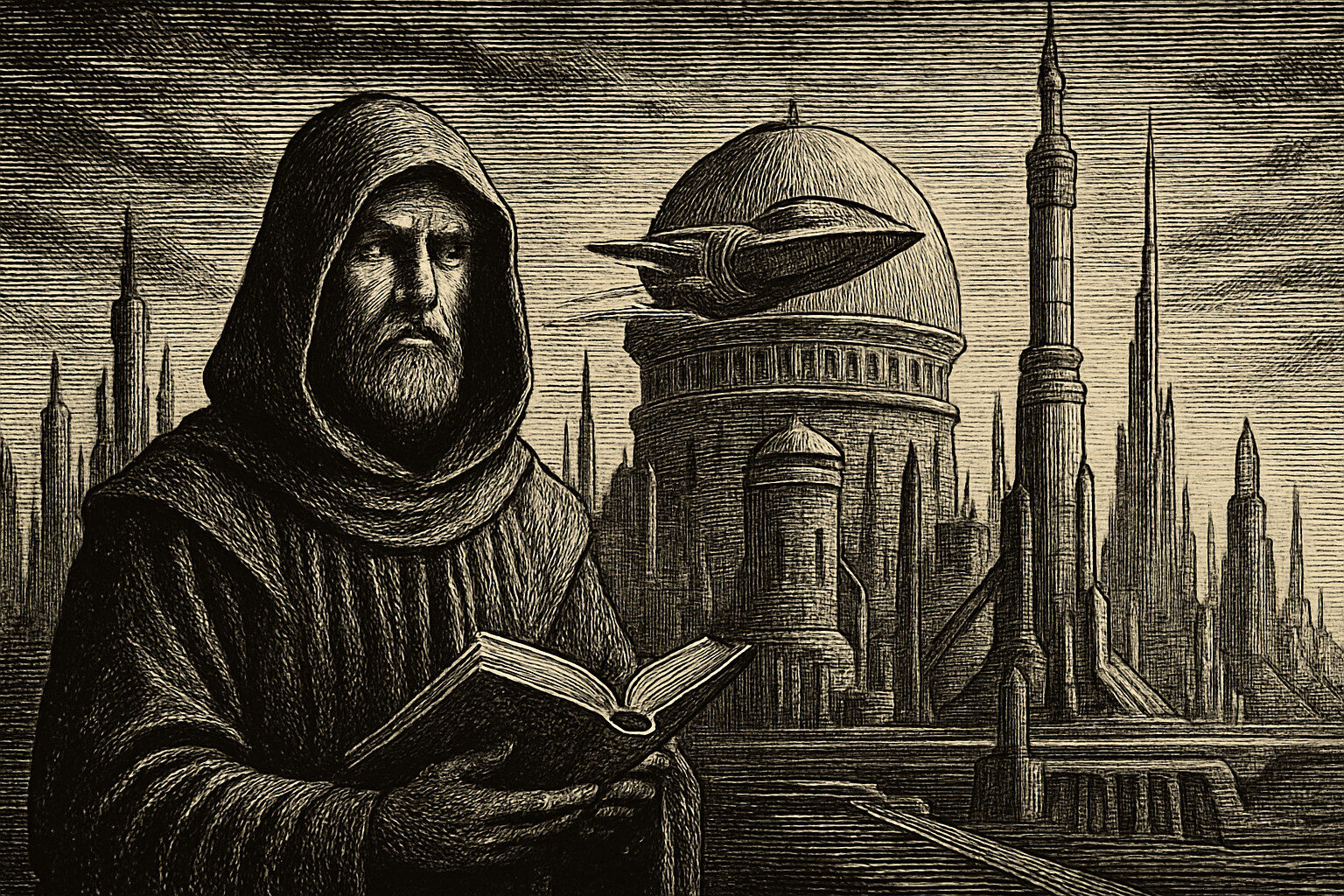 Illustration de Fondation de Isaac Asimov