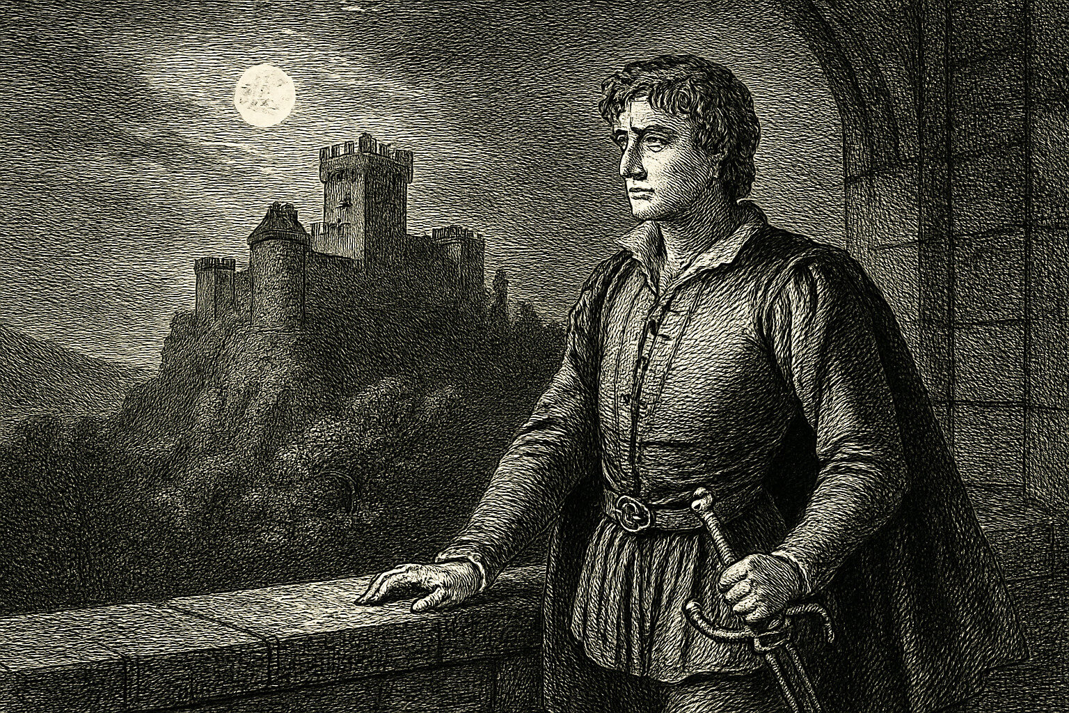 Illustration de Hernani de Victor Hugo