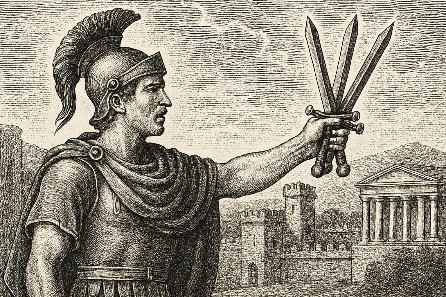 Illustration de Horace de Pierre Corneille