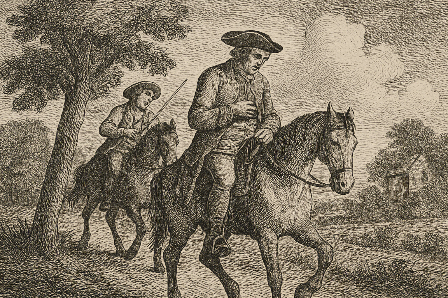 Illustration de Jacques le fataliste de Denis Diderot