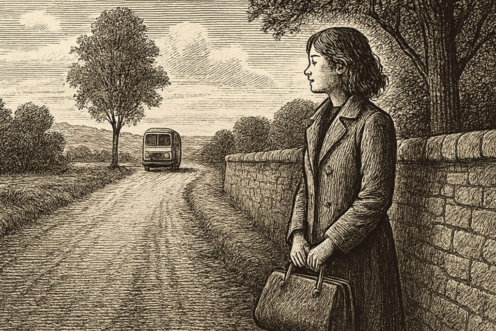 Illustration de Je voudrais que quelqu'un m'attende quelque part de Anna Gavalda