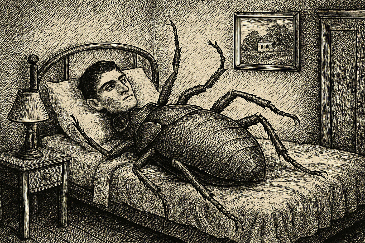 Illustration de Journal de Franz Kafka