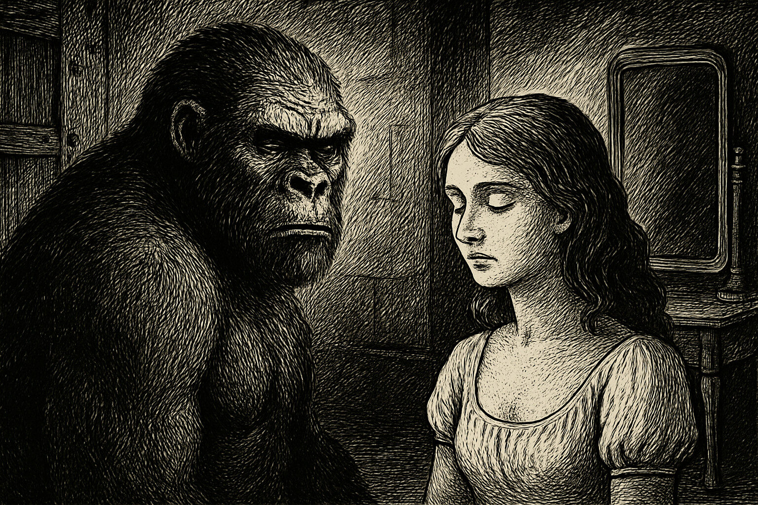 Illustration de La Bête et la Belle de Thierry Jonquet