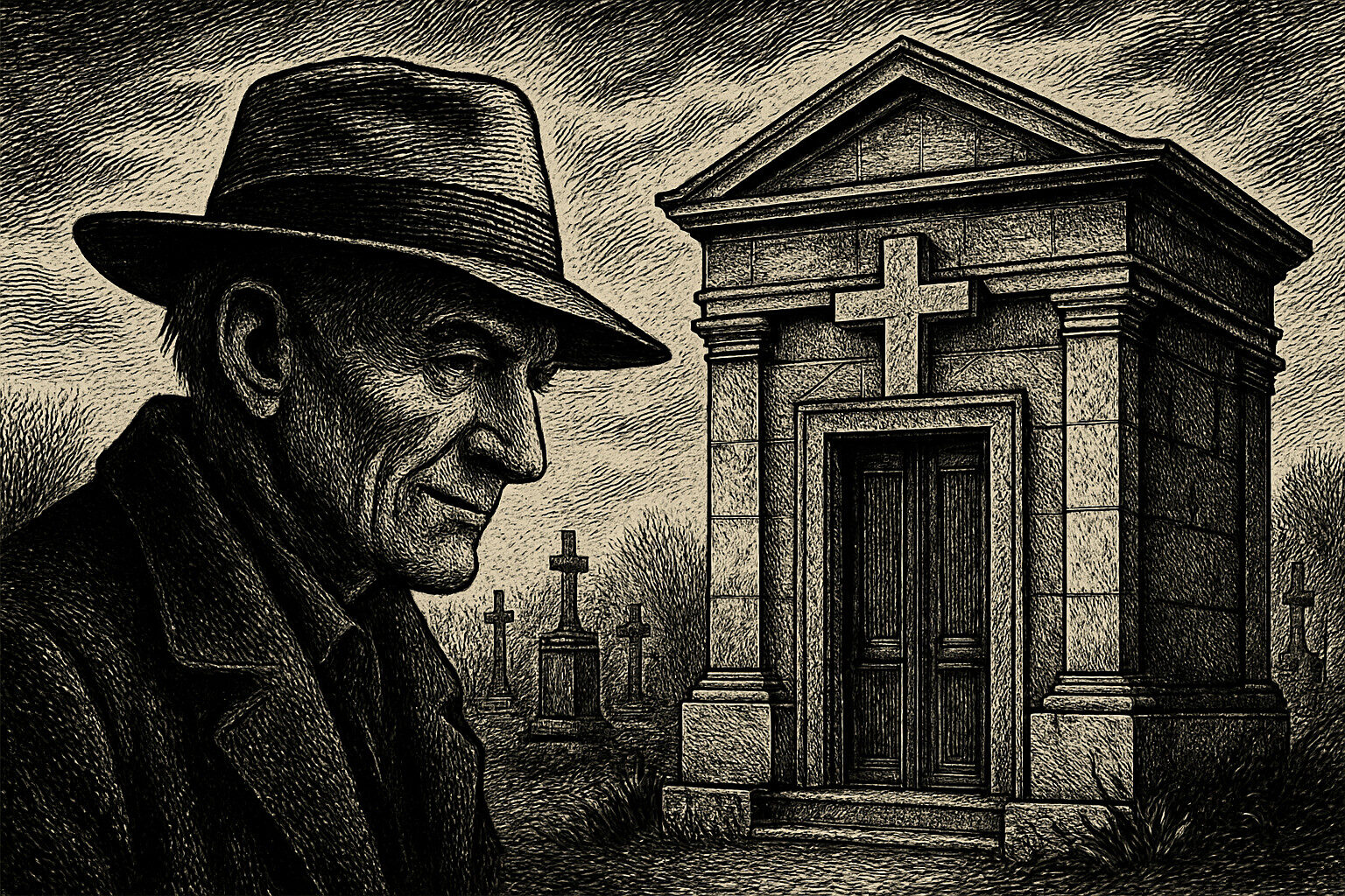 Illustration de La Mort n’oublie personne de Didier Daeninckx