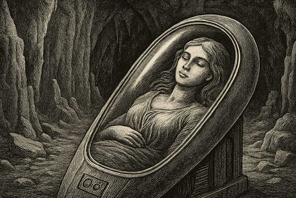 Illustration de La Nuit des temps de René Barjavel