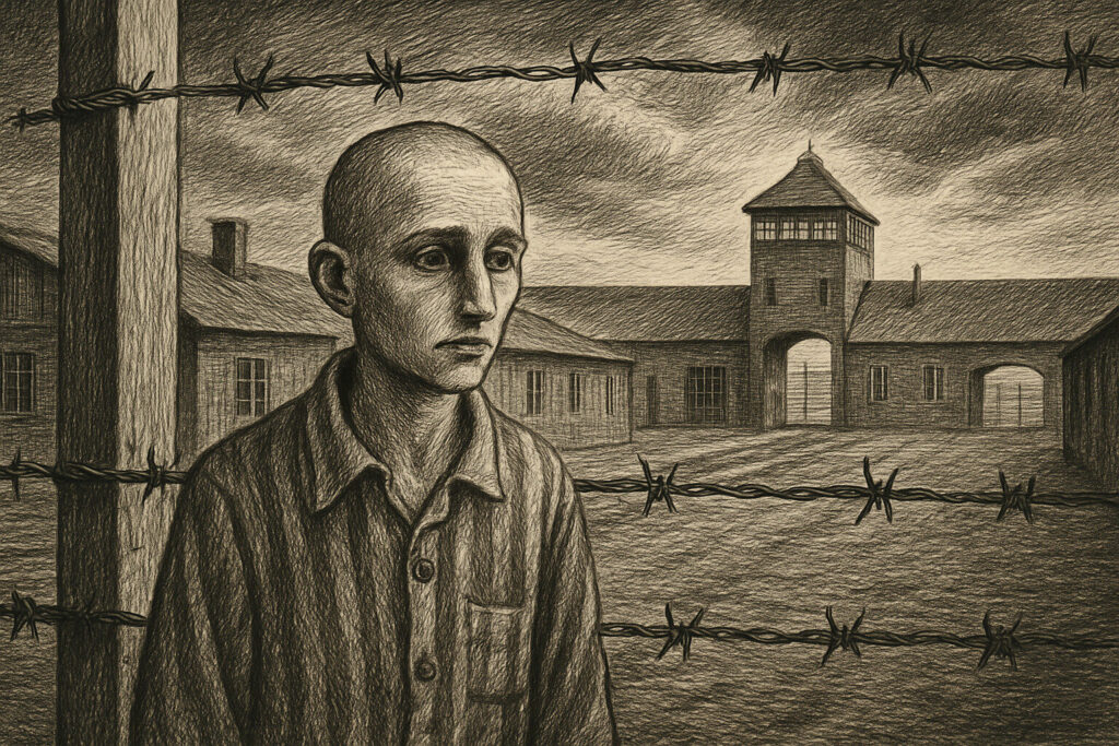 Illustration de La Nuit de Elie Wiesel