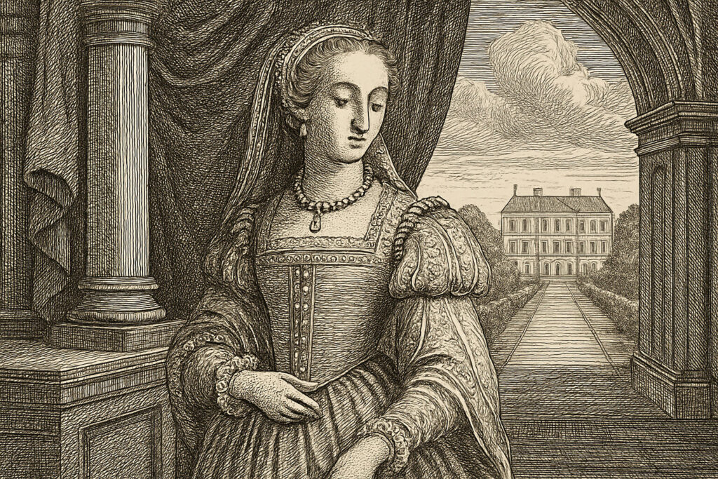 Illustration de La Princesse de Clèves de Madame de La Fayette