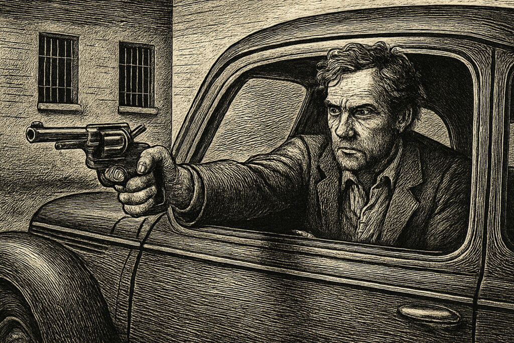 Illustration de L’Affaire N’Gustro de Jean-Patrick Manchette