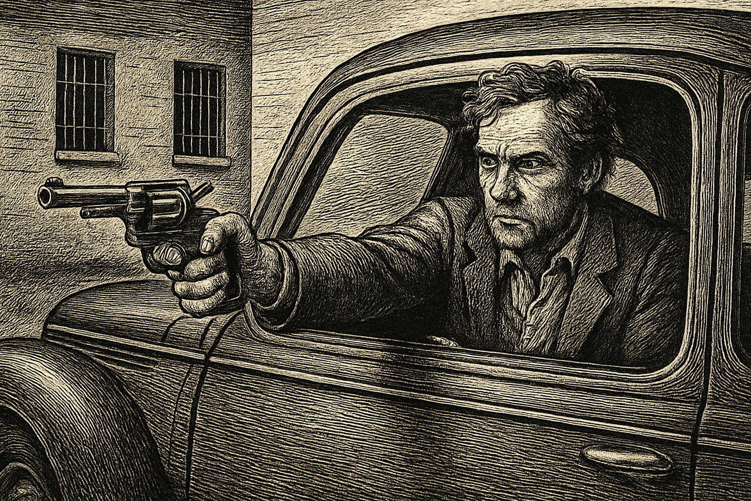 Illustration de L’Affaire N’Gustro de Jean-Patrick Manchette