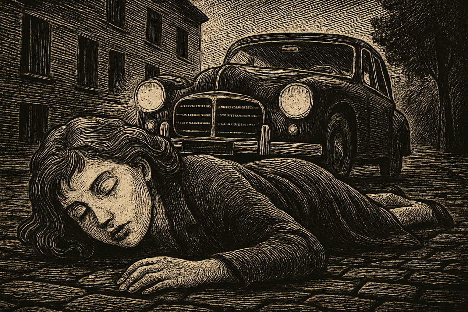 Illustration de Laissez tomber la fille de Frédéric Dard