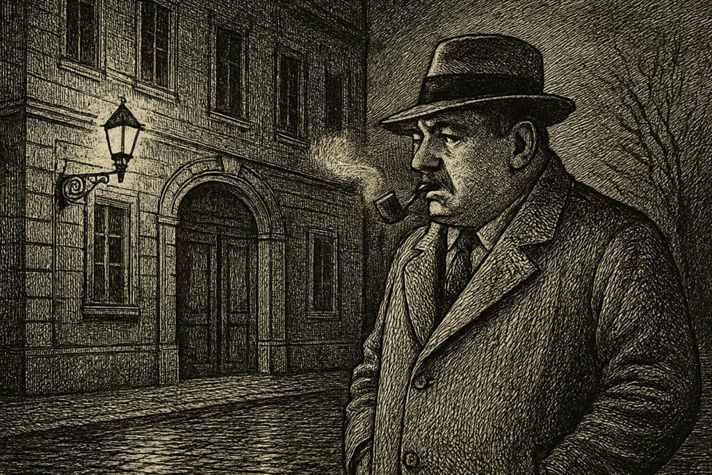 Illustration de L'Ami d'enfance de Maigret de Georges Simenon