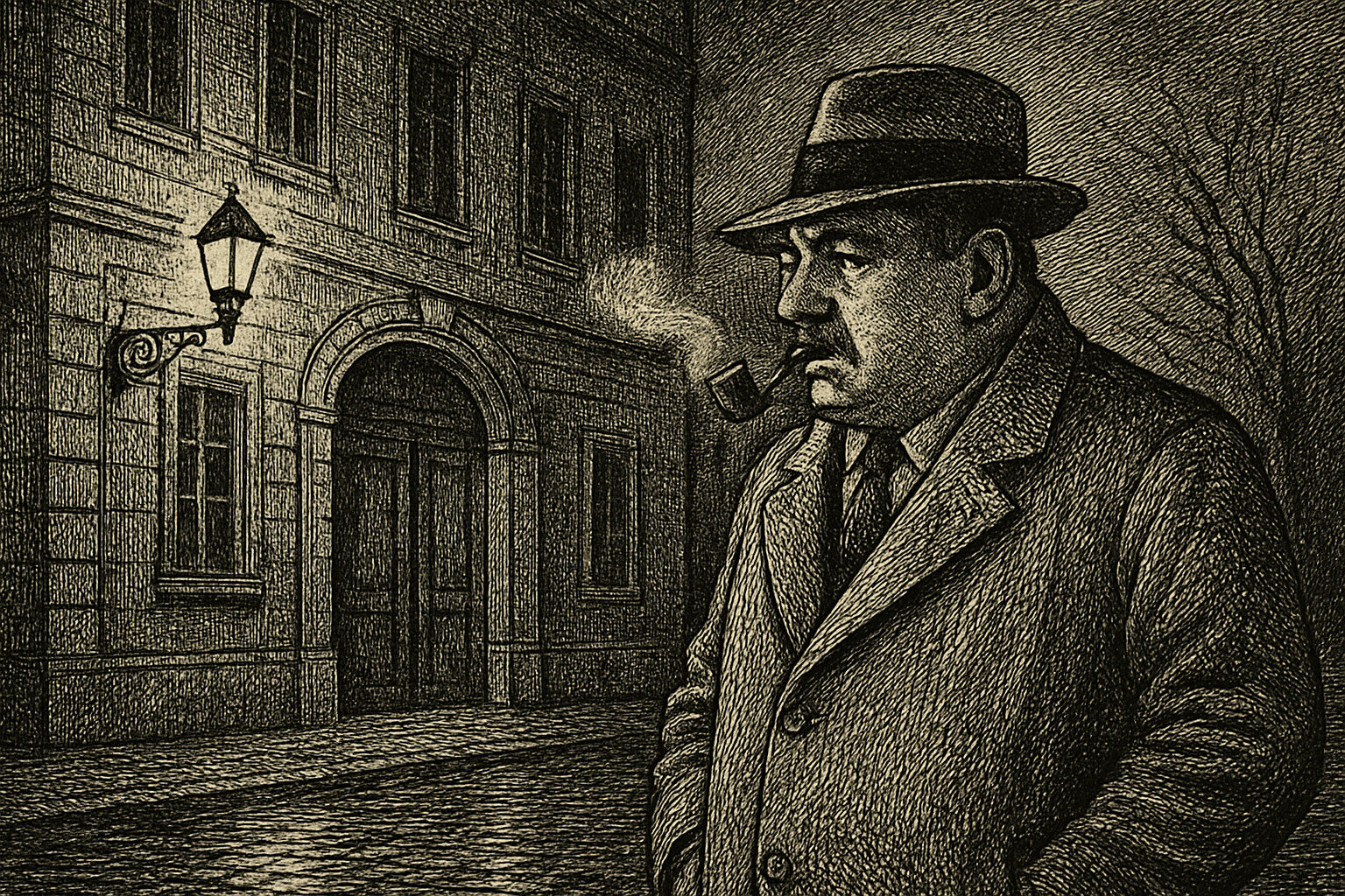 Illustration de L'Ami d'enfance de Maigret de Georges Simenon