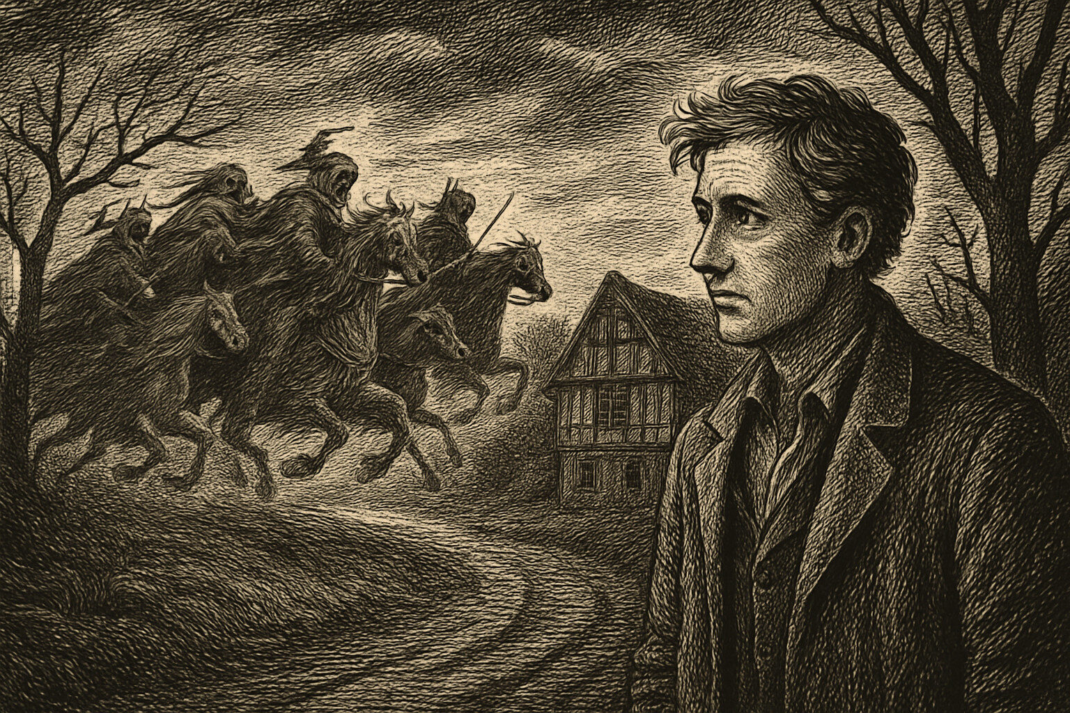 Illustration de L’Armée furieuse de Fred Vargas