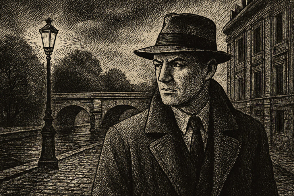 Illustration de Le Cinquième procédé de Léo Malet