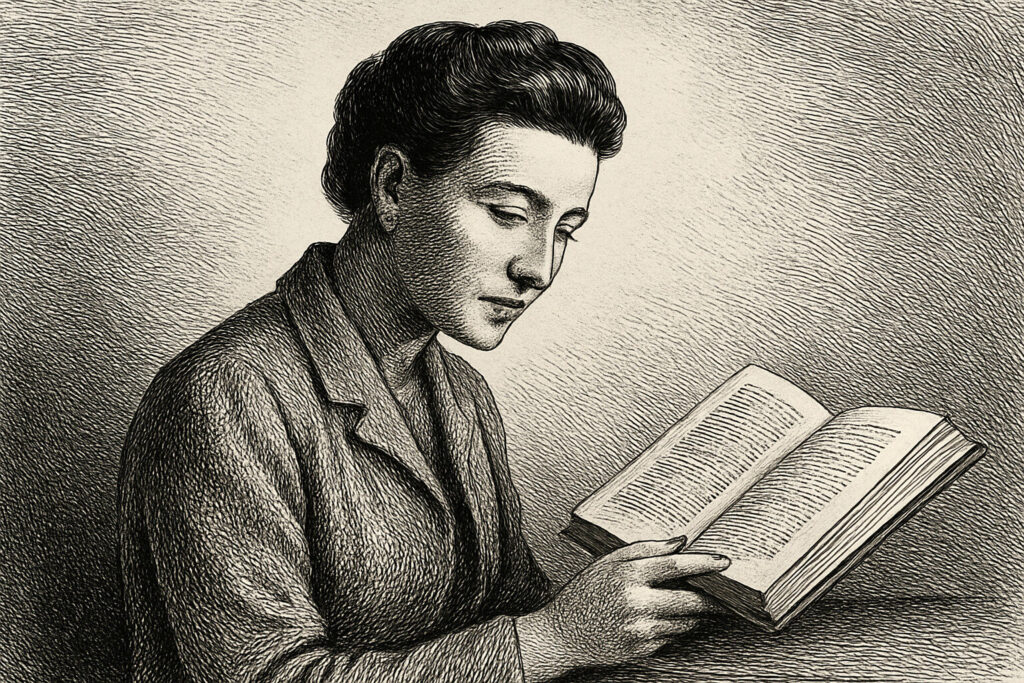 Illustration de Le Deuxième Sexe de Simone de Beauvoir