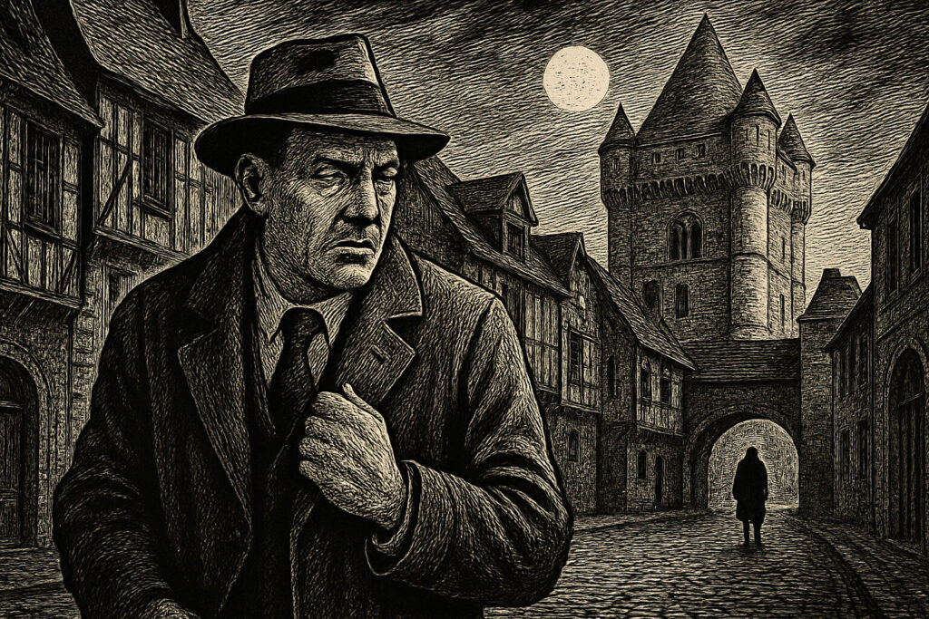 Illustration de Le Fou de Bergerac de Georges Simenon