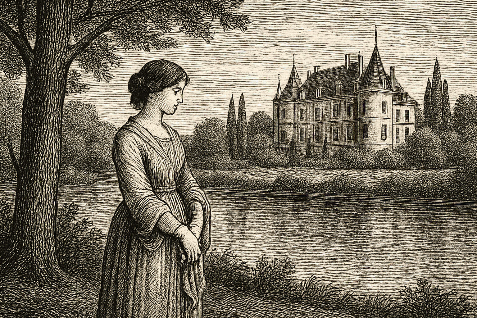 Illustration de Le Lys dans la vallée de Honoré de Balzac