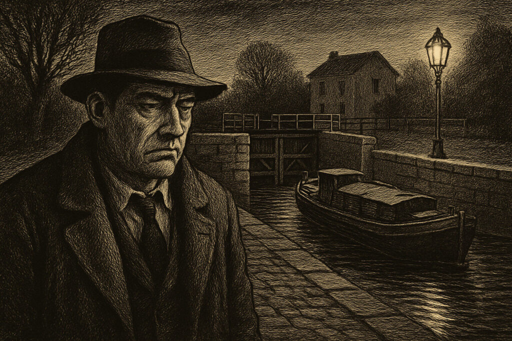 Illustration de L'Écluse no 1 de Georges Simenon