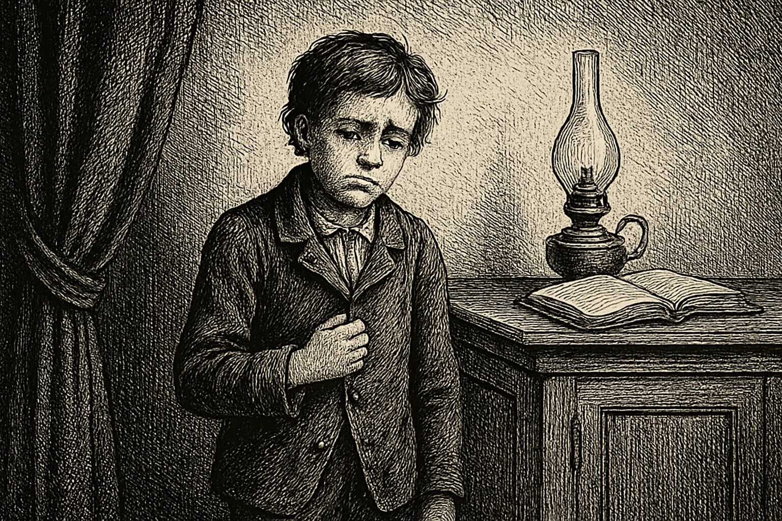 Illustration de L'Enfant de Jules Vallès