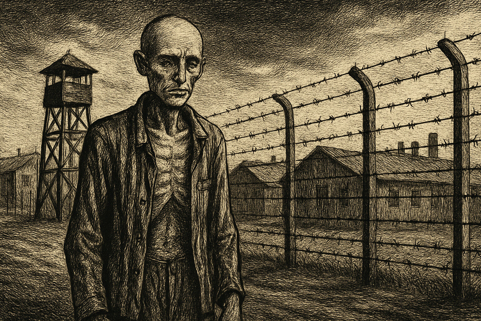 Illustration de L'Espèce humaine de Robert Antelme