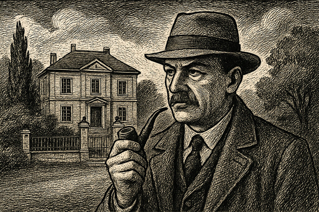 Illustration de L'Inspecteur Cadavre de Georges Simenon