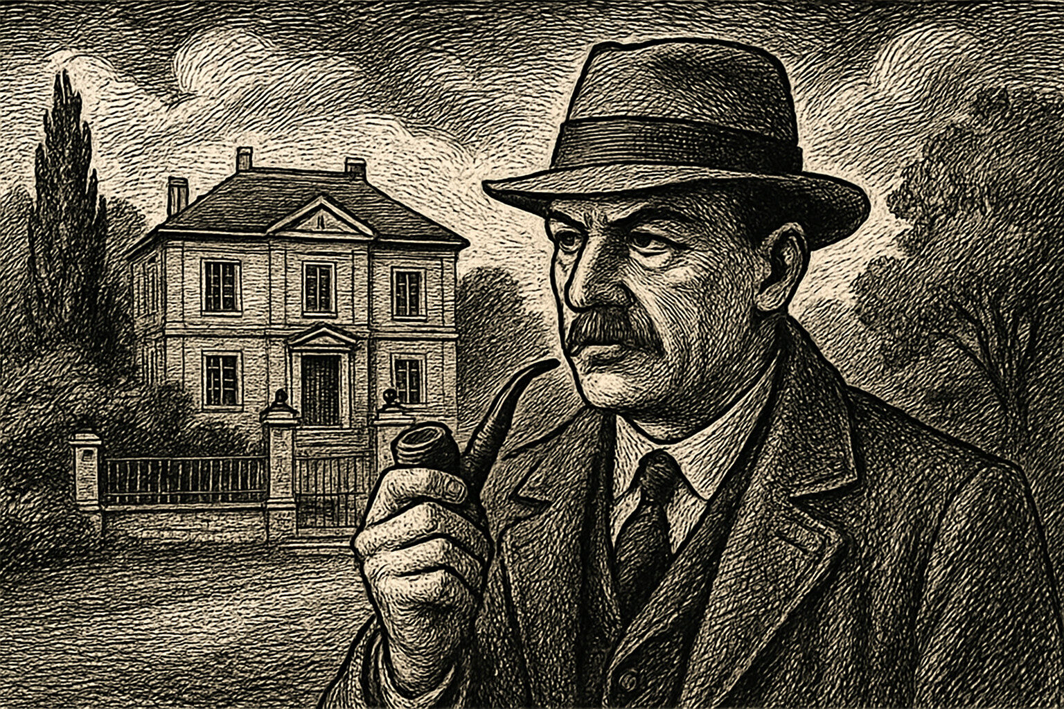 Illustration de L'Inspecteur Cadavre de Georges Simenon