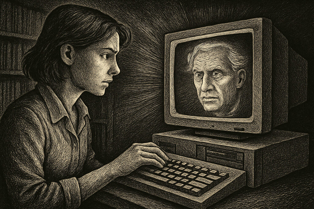 Illustration de L’ordinatueur de Christian Grenier