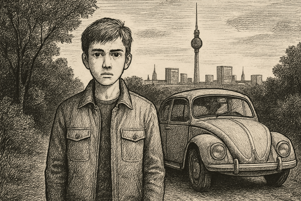Illustration de Good Bye Berlin de Wolfgang Herrndorf