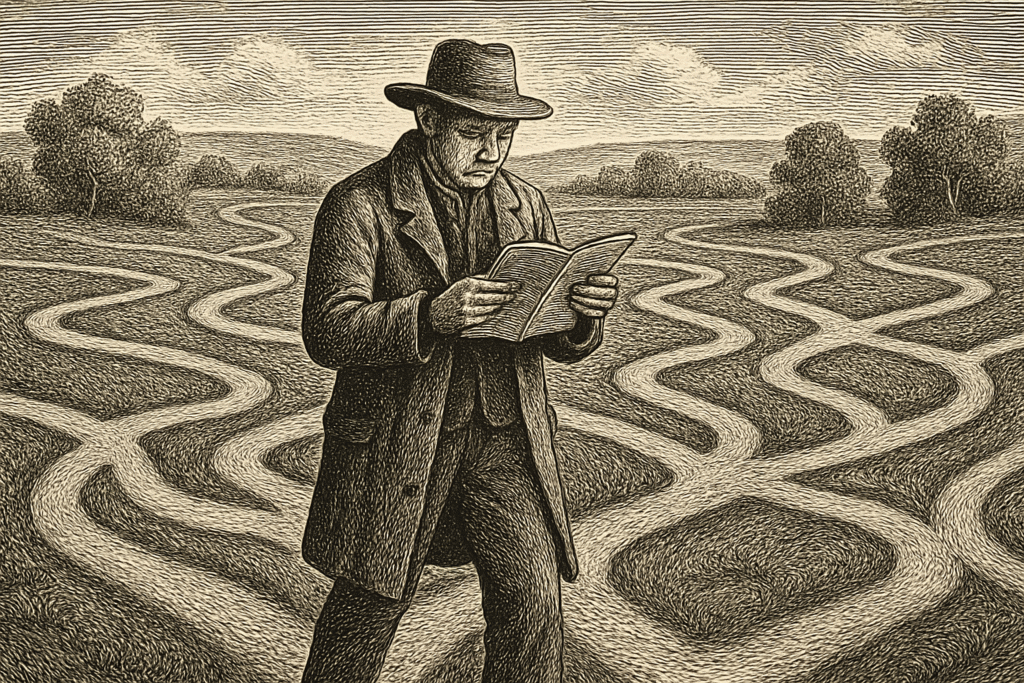 Illustration de Tous les chemins mènent à l'info de Patrice Kleff