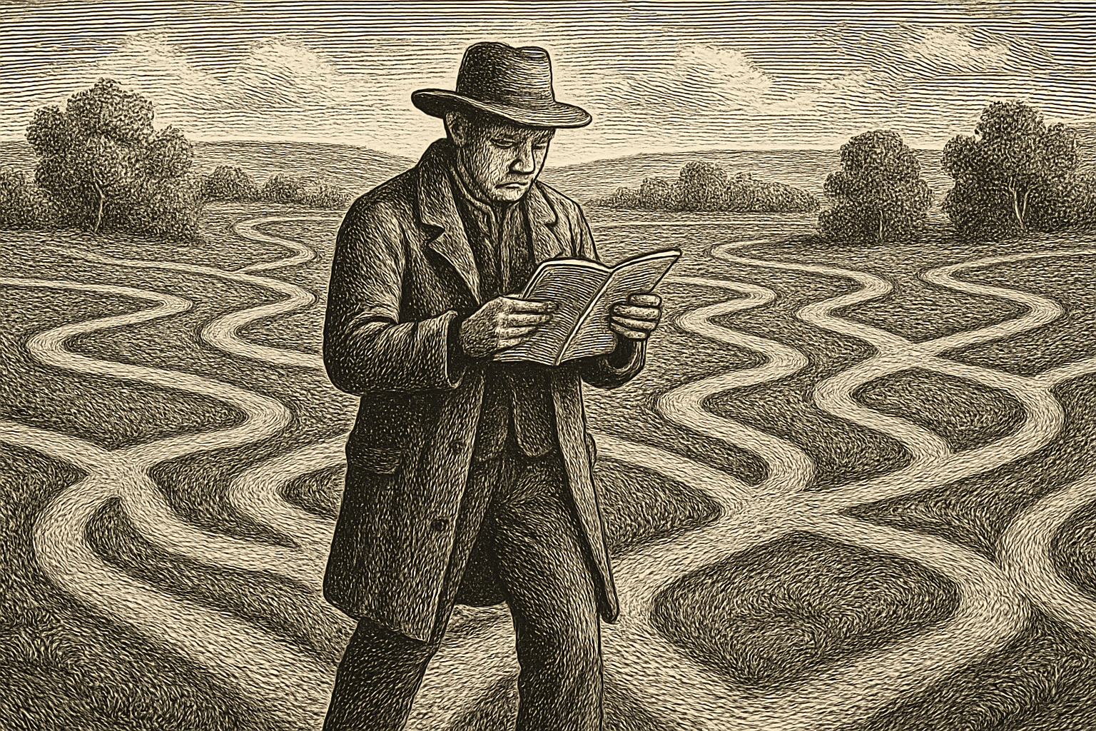 Illustration de Tous les chemins mènent à l'info de Patrice Kleff