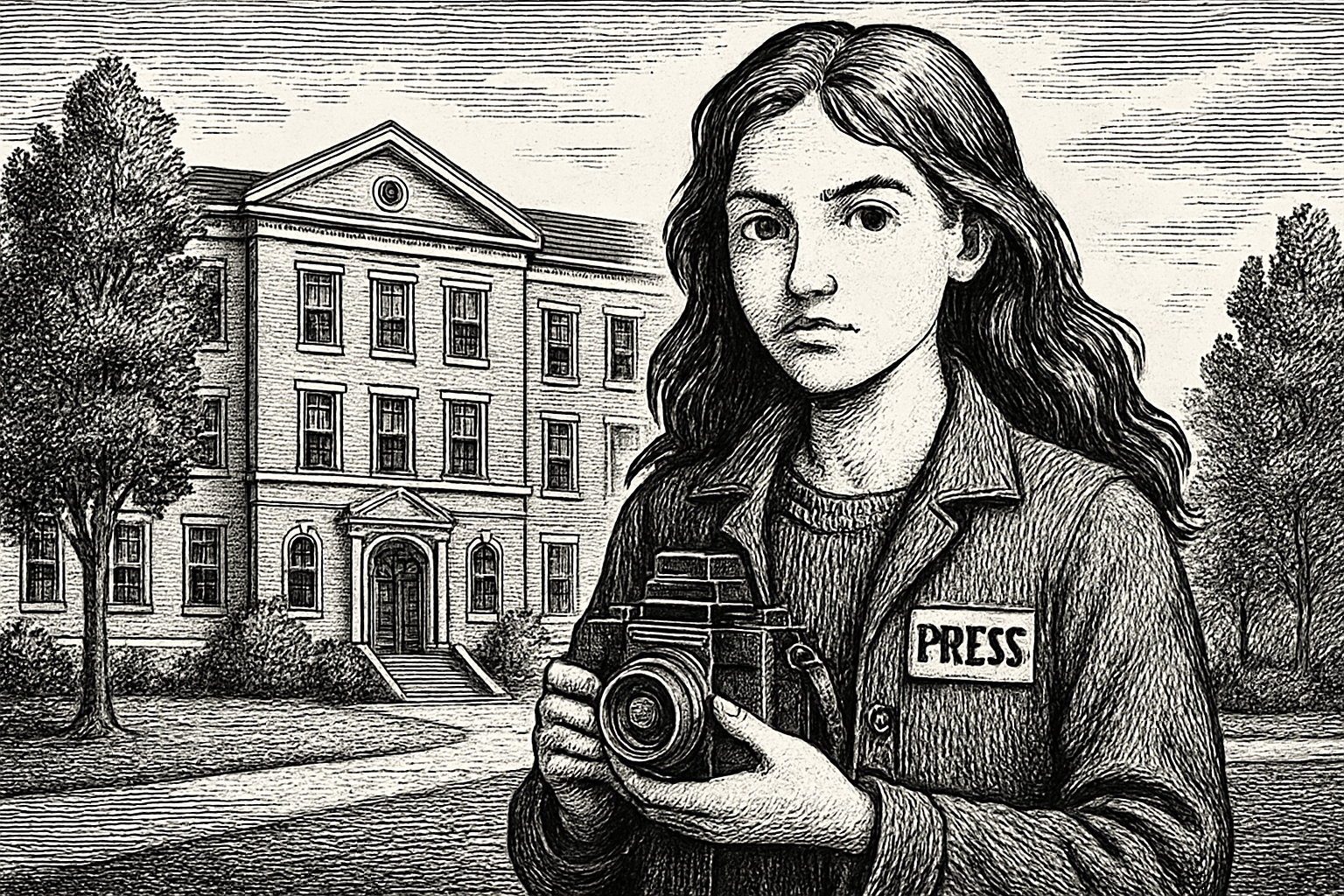 Illustration de Scoops au lycée de Agnès Laroche