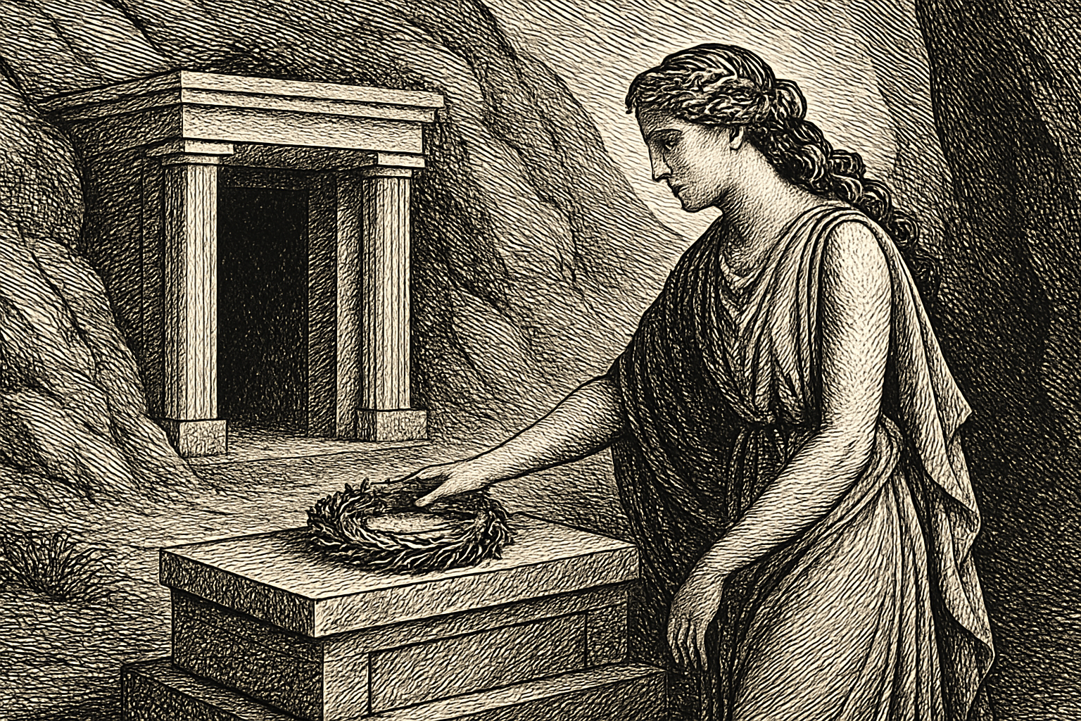 Illustration de Antigone de Jean Anouilh