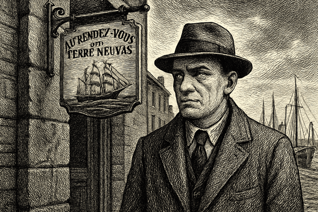 Illustration de Au rendez-vous des Terre-Neuvas de Georges Simenon