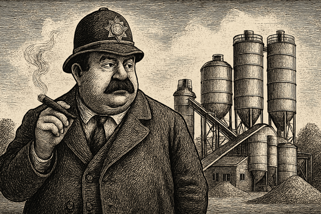 Illustration de Béru-Béton de Frédéric Dard