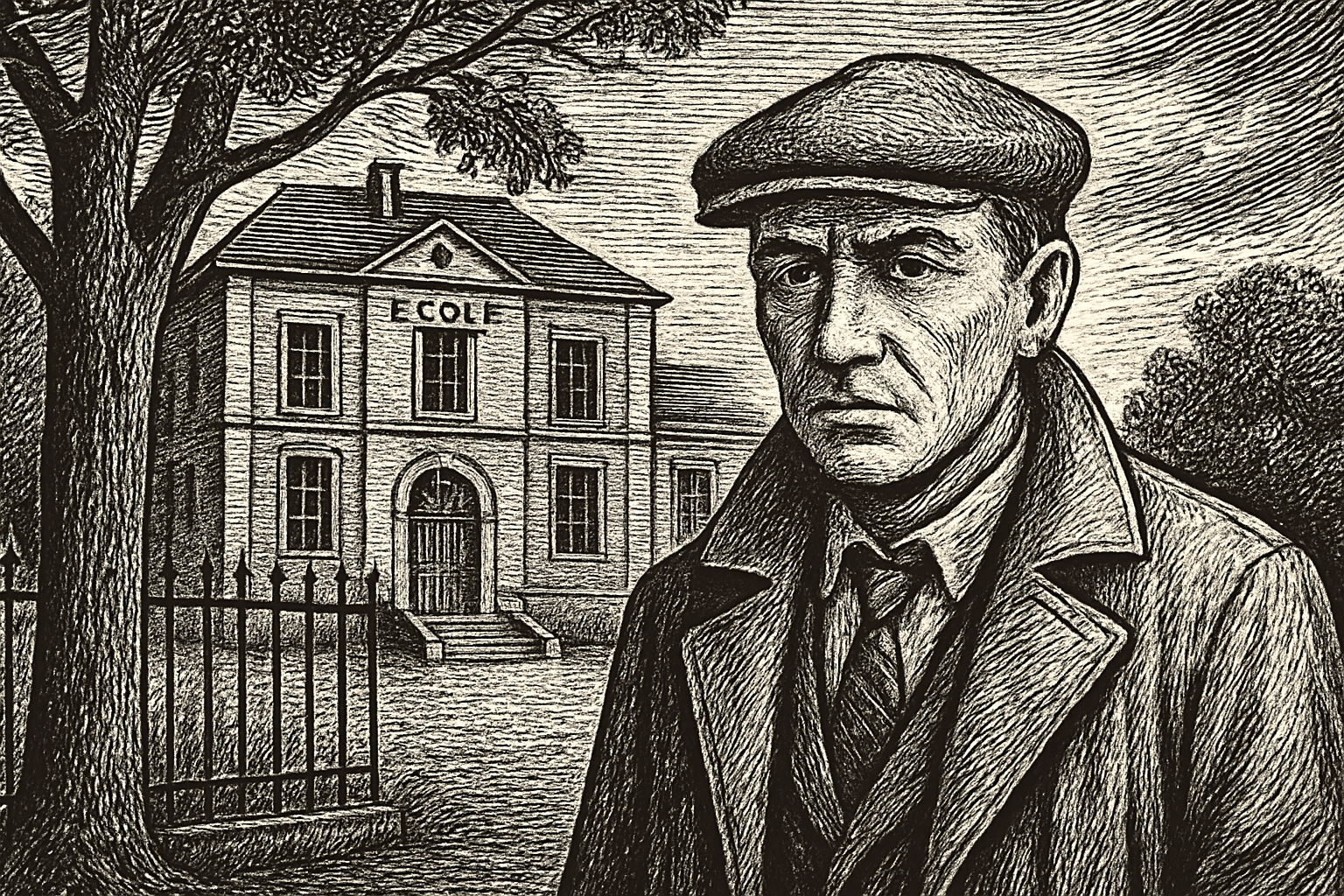 Illustration de Camarades de classe de Didier Daeninckx