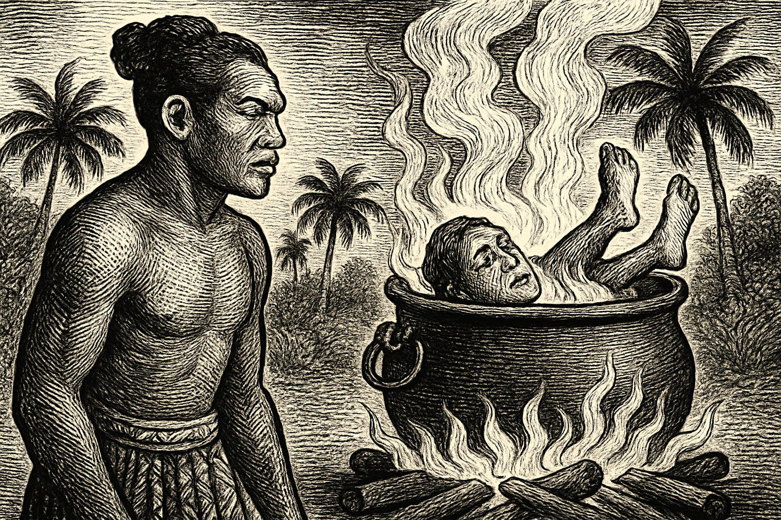 Illustration de Cannibale de Didier Daeninckx