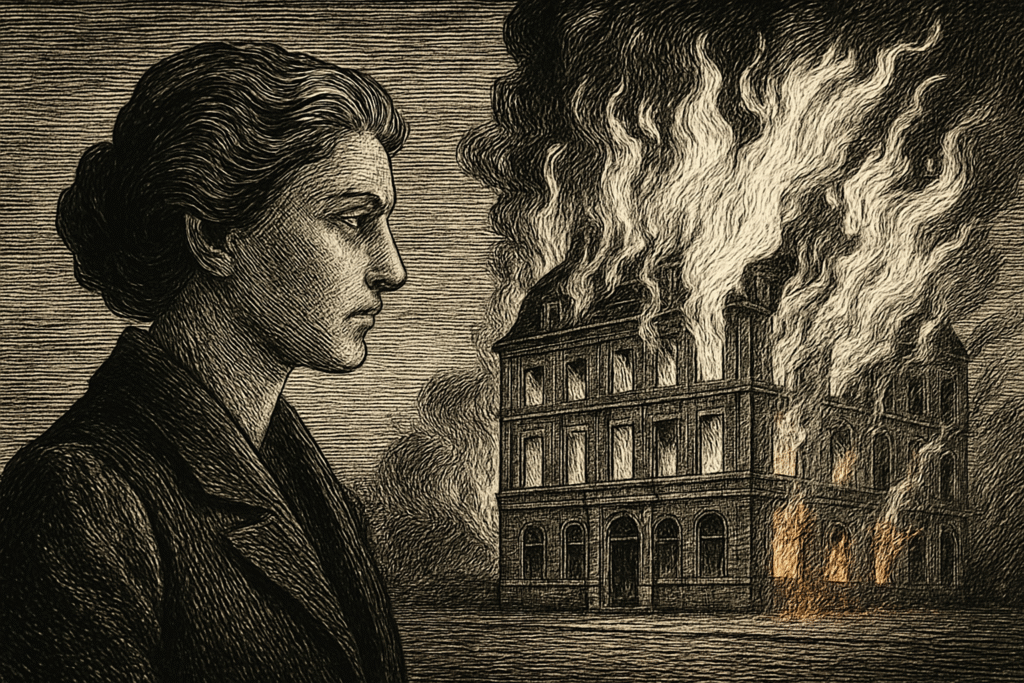 Illustration de Couleurs de l’incendie de Pierre Lemaitre