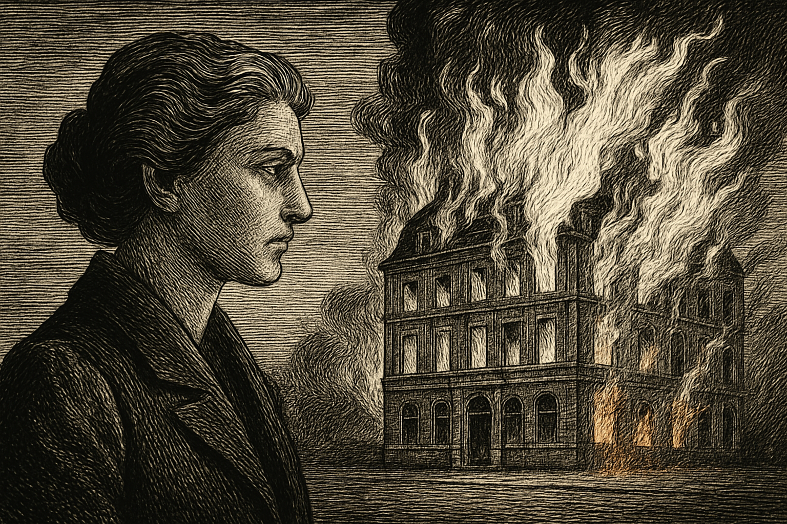 Illustration de Couleurs de l’incendie de Pierre Lemaitre