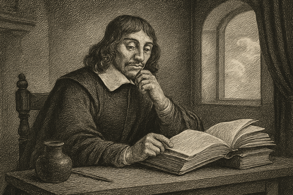Illustration de Discours de la méthode de René Descartes