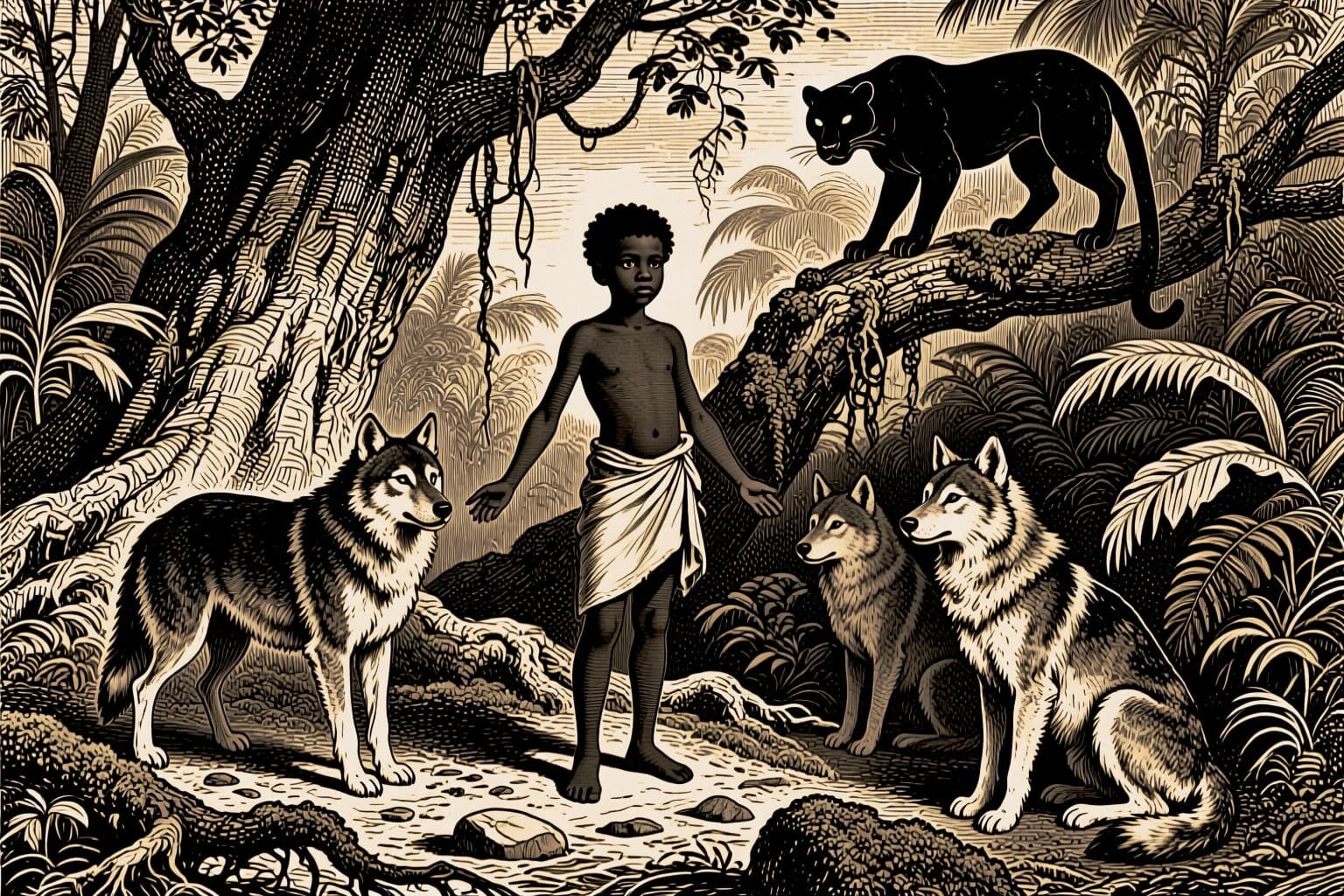 Le Livre de la jungle de Rudyard Kipling