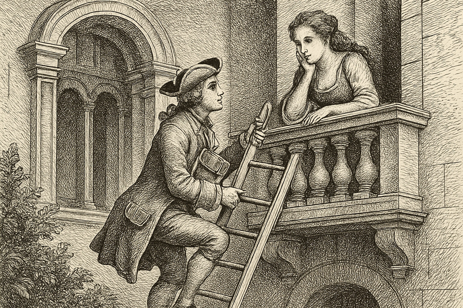 Illustration de Le Barbier de Séville de Beaumarchais