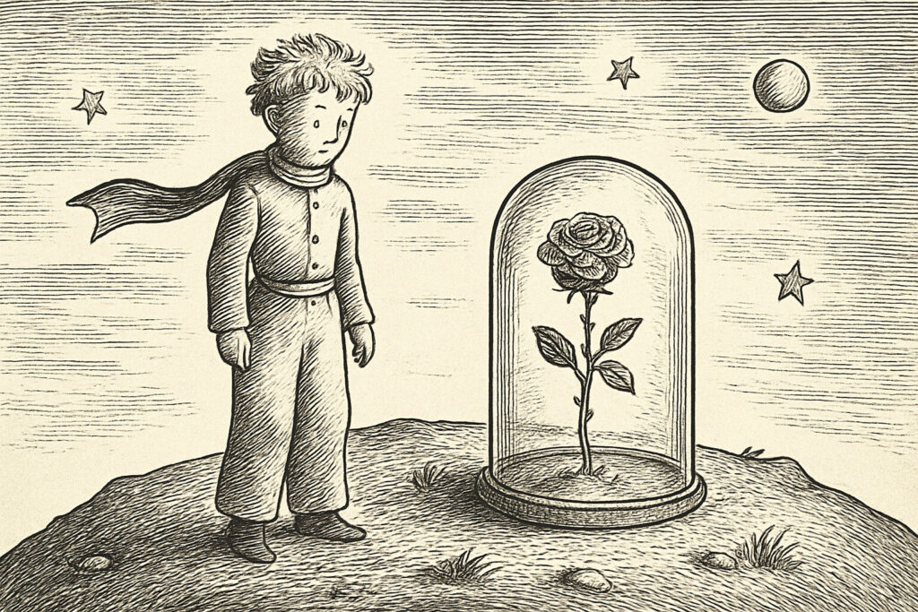 Illustration de Le Petit Prince de Antoine de Saint-Exupéry