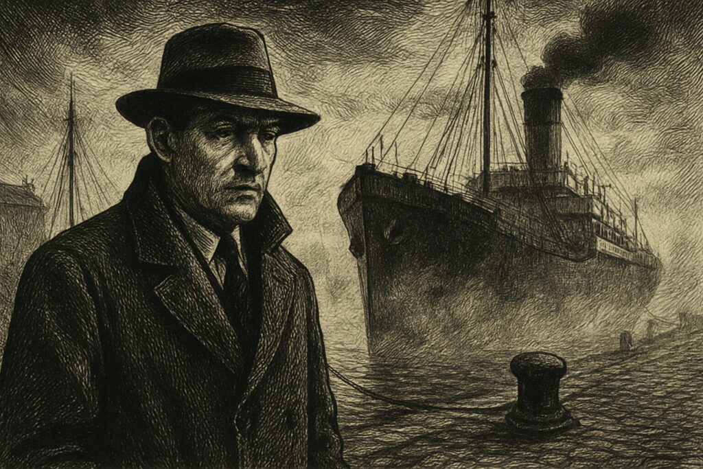 Illustration de Le Port des brumes de Georges Simenon