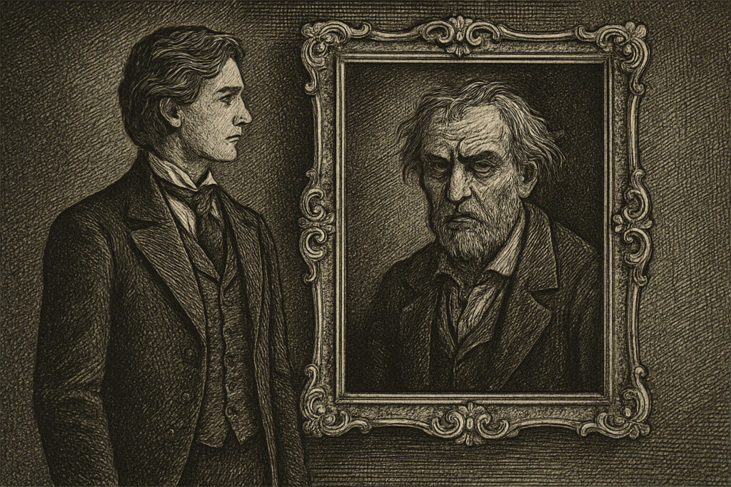 Illustration de Le Portrait de Dorian Gray de Oscar Wilde