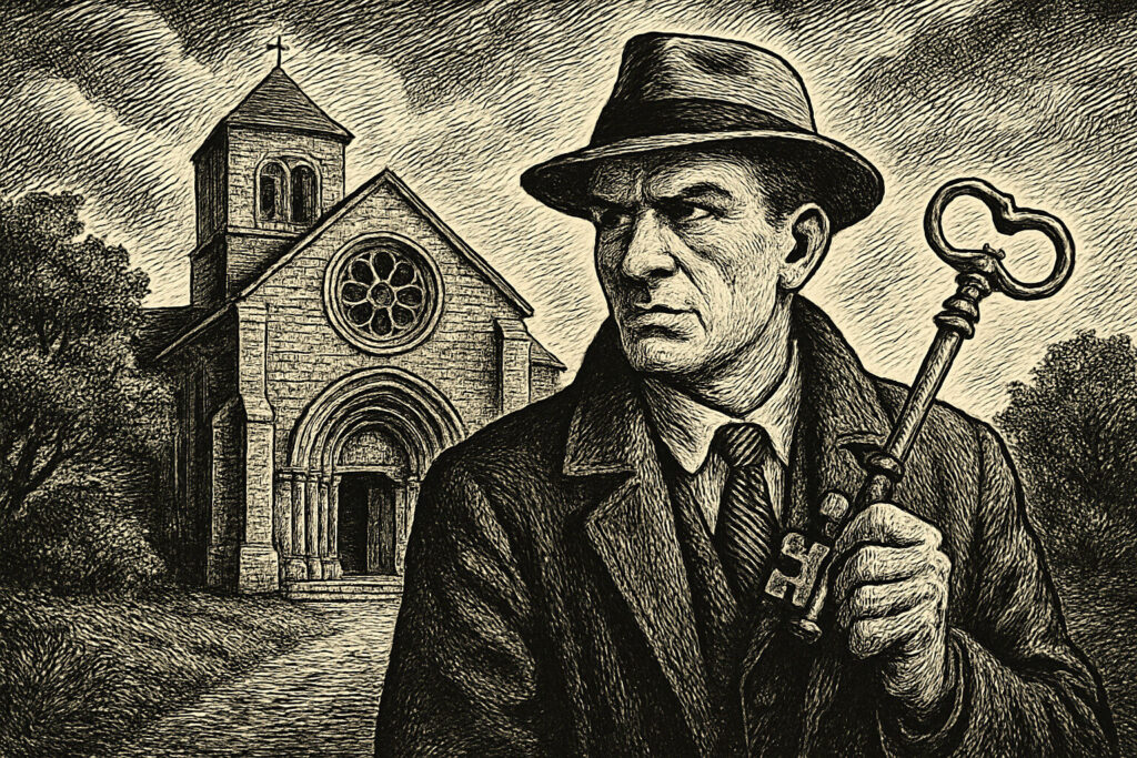 Illustration de Les clés du paradis de Frédéric Dard