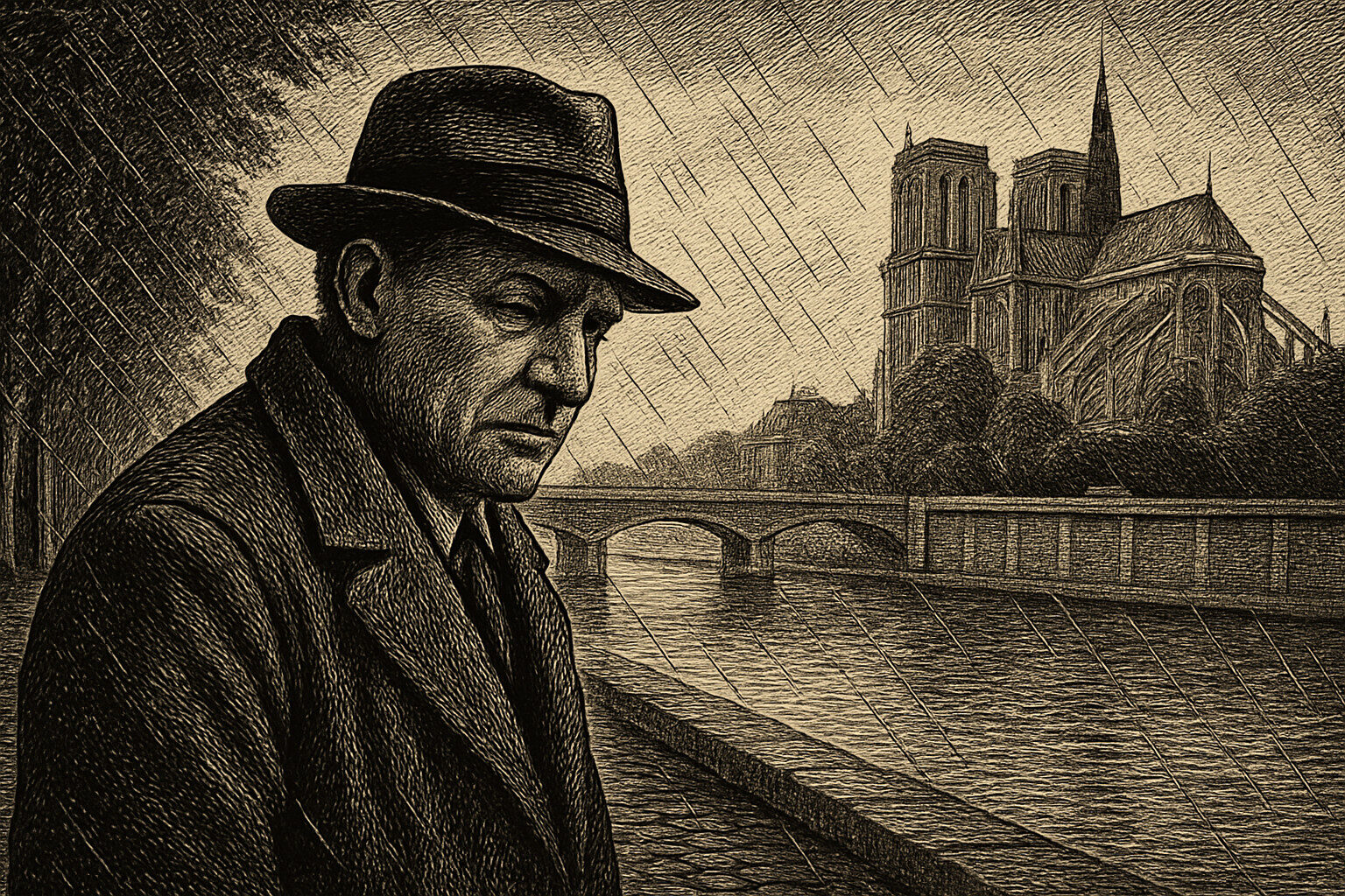 Illustration de Les Dictées de Georges Simenon