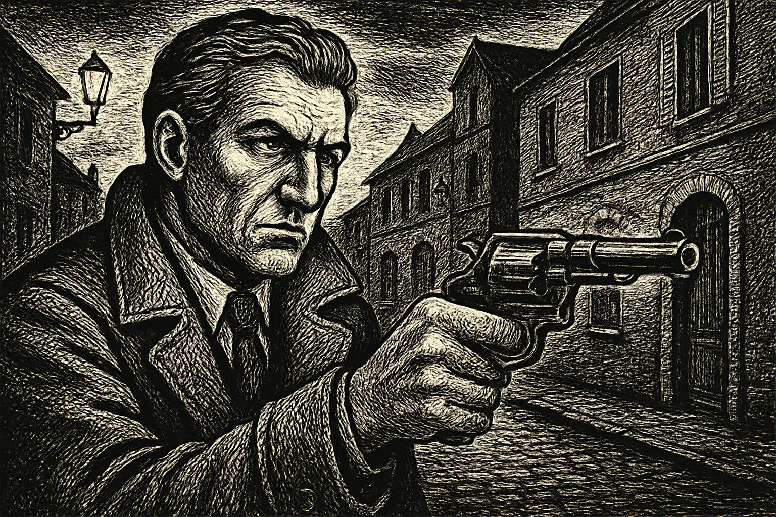 Illustration de Les Flics ont peur de Jean-Patrick Manchette